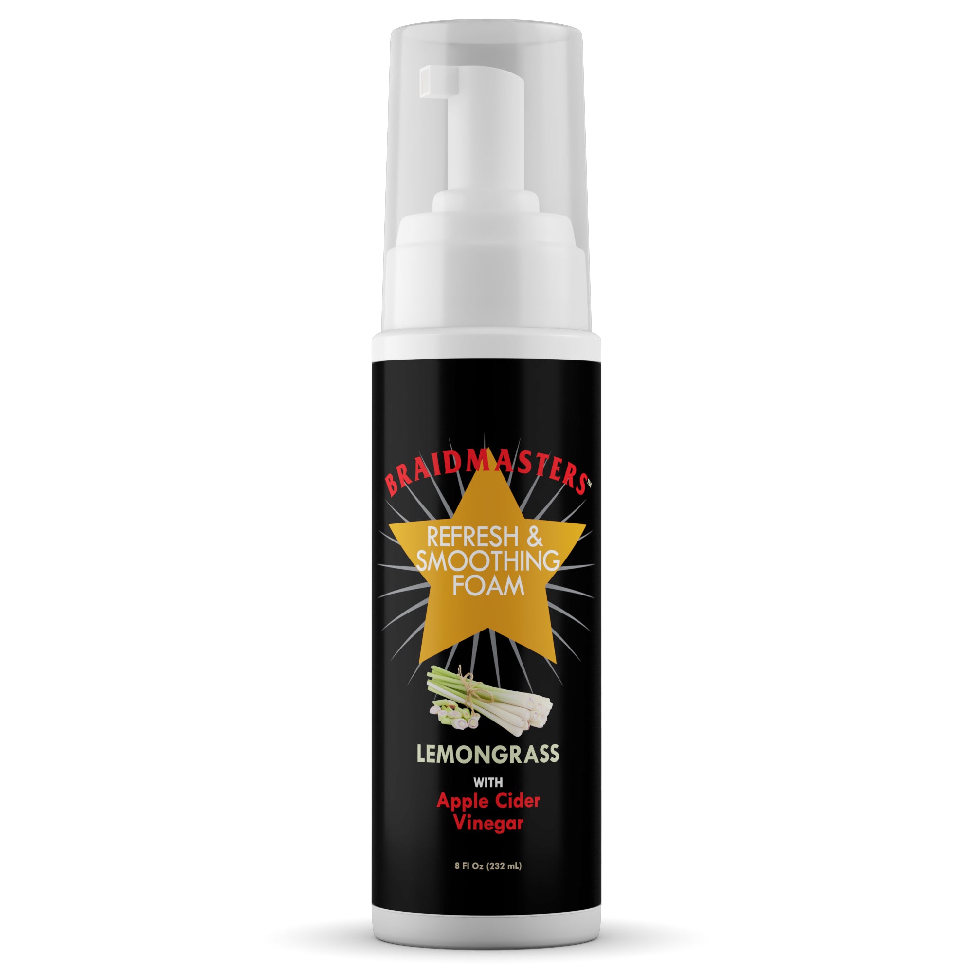 REFRESH & SMOOTHING FOAM | Lemongrass with Apple Cider Vinegar 8 oz